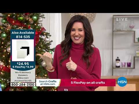 HSN | Craftober Event featuring We R Memory Keepers 10.04.2022 - 12 AM
