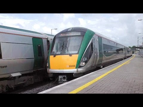 IE 22000 Class Intercity Train number 22256 - Portarlington Station, Laois
