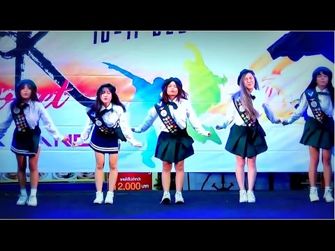 "Apprill" cover "Muah!+Tinkerbell" (APRIL) @ "The Bright JK Street Cover Dance 2016"