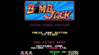 [Amstrad CPC] Bomb Jack Extra Sugar - longplay