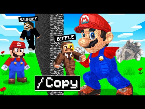 Biffle - Using //Copy to Cheat In Minecraft Build Battle