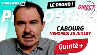 emission video des courses turf pmu du Vendredi 25 juillet 2025