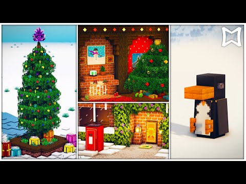 ► Top 20+ Christmas Ideas | Minecraft Build Hacks 🎁