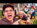 ASALTANDO LA CASA DE UN VIEJITO SIENDO GNOMOS 😅 | BURGLIN' GNOMES