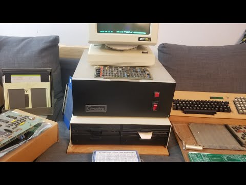 CompuPro System Enclosure for s100 bus system. First look featuring the Commodore Kim 1 and KIMSI