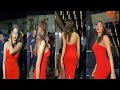 Baap Rey Yh Side Bahar Janhvi Kapoor Flaunts Her Huge Boom Figure In Red Bodycon Outfit