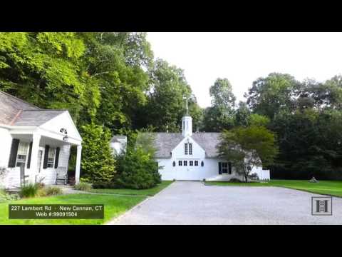 View From Above: 227 Lambert Rd  -  New Canaan,  Connecticut