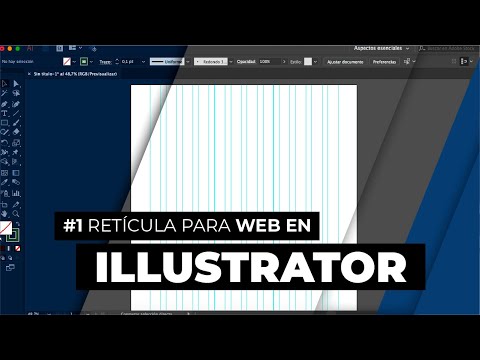 🚀 Web design: GRID for web in ILLUSTRATOR [#1]