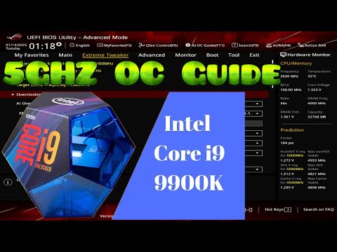i9 9900k 5GHZ Overclocking Guide