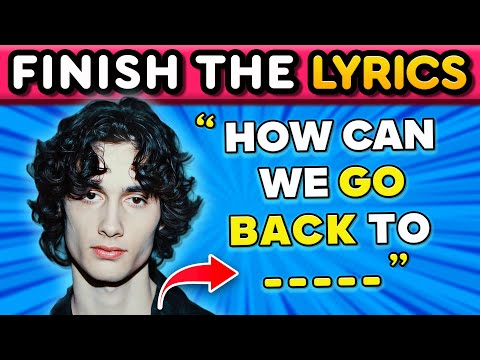 Finish the Lyrics 🎶🎤 | Most Popular Songs 2025 | Music Quiz