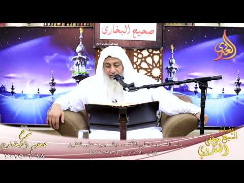  النور الساري ـ البخاري ( 261 ) باب السجود على الأنف ، والسجود على الطين ـ الشيخ مصطفى العدوي 18 6 