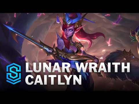 Lunar Wraith Caitlyn (2021 ASU) Skin Spotlight - League of Legends