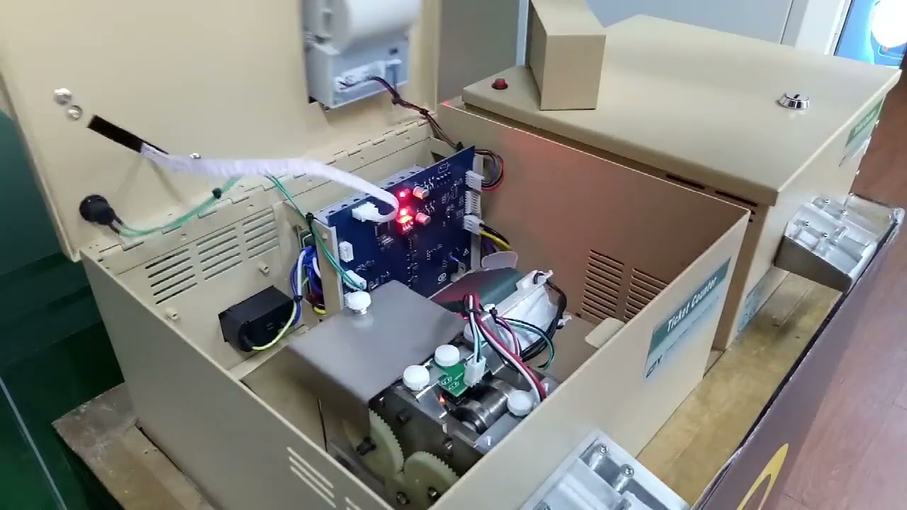 Compact  Desktop Ticket Eater,  Optional with printer!