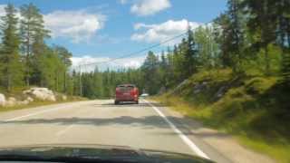 preview picture of video 'Road trip - Finland, Vuokatti'