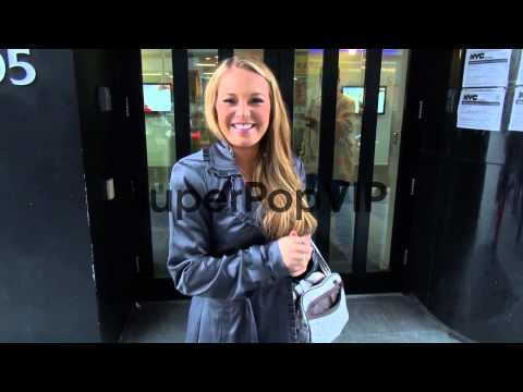 Janelle Arthur at the 'Good Day New York' studio Janelle ...