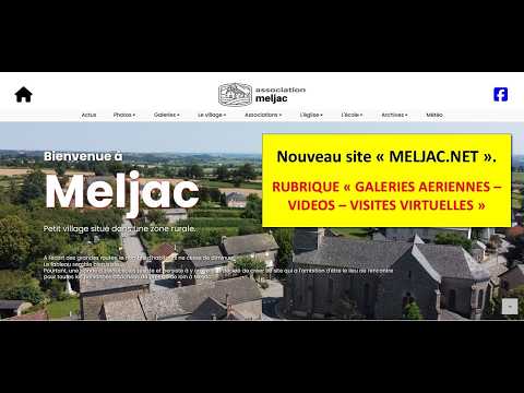 Présentation des rubriques "GALERIES AERIENNES, VIDEOS et VISITES VIRTUELLES".