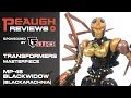 Video Review Transformers Masterpiece MP 46 BLACKWIDOW Blackarachnia