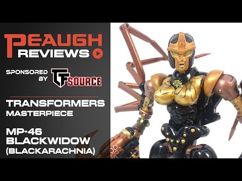 Video Review: Transformers Masterpiece MP-46 BLACKWIDOW (Blackarachnia)