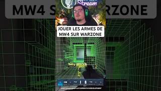 VOUS POUVEZ JOUER LES ARMES DE MW4 SUR WARZONE ! (vous devez essayer) #warzone #callofduty #cod