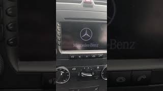 Radio stuck on Mercedes Logo (Solved)