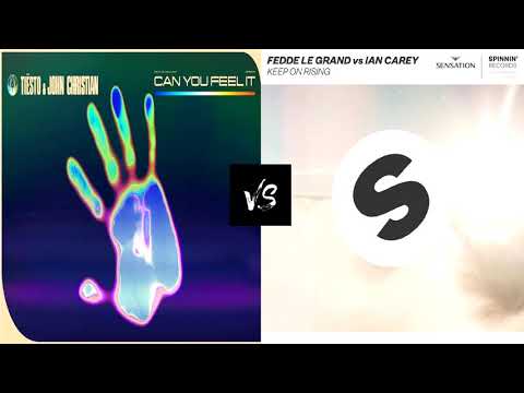 Tiësto vs Fedde Le Grand & Ian Carey - Can You Feel It vs Keep On Rising - Matthews Mashup