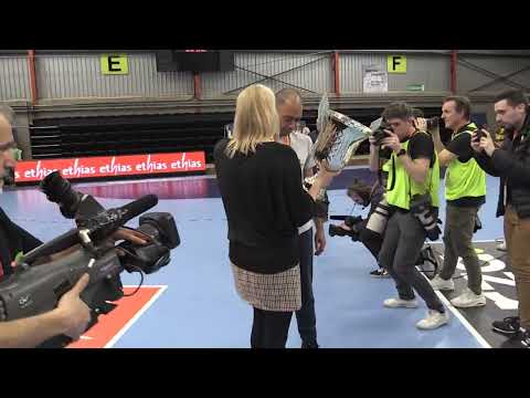 Vreugde bij HC Visé BM, bekerwinnaar heren 2023-2024