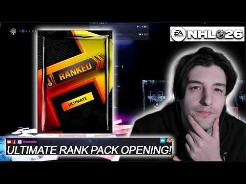 ULTIMATIVES RANGPACK ÖFFNEN + WILD-KARTEN-DESASTER | NHL 26 HUT