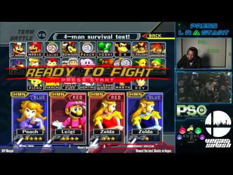 Melee - PLRAS16 - Doubles - WQF - Prinny + Docmo vs dansdaman + Justin at Law