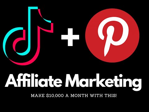 Earn $10k/m with TikTok & Pinterest Affiliate Marketing!