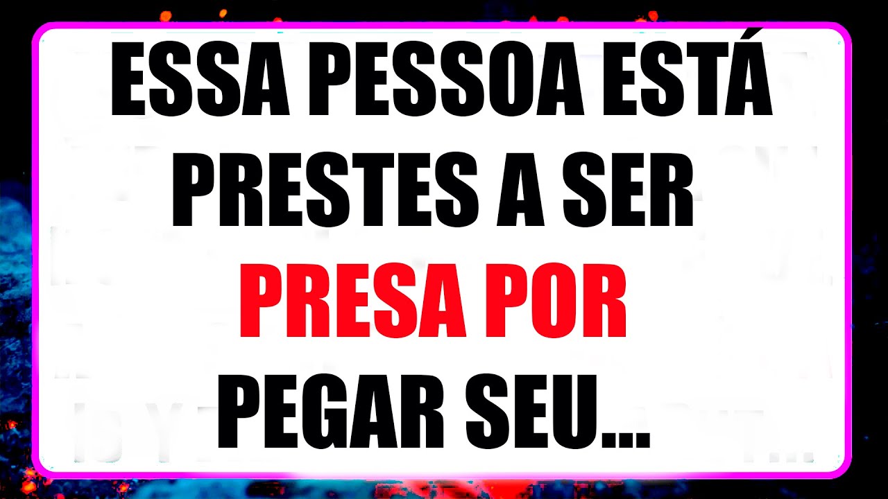 ⏰ URGENTE! ESSA PESSOA VAI SER PRESA POR PEGAR O SEU... VEJA QUEM É!