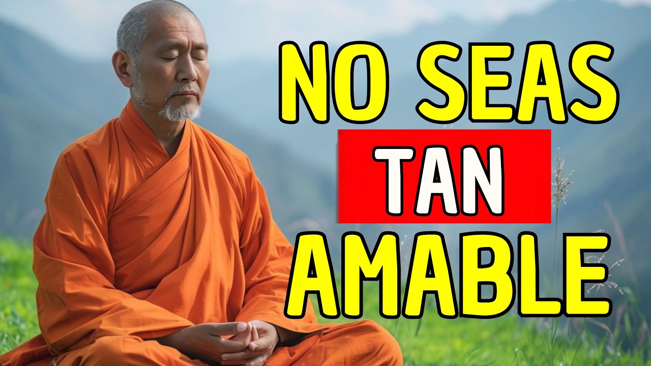 Los 7 PELIGROS de Ser DEMASIADO AMABLE ¡Deja de Ser BUENO! Tu Problema es ser Bueno!!!  | Budismo