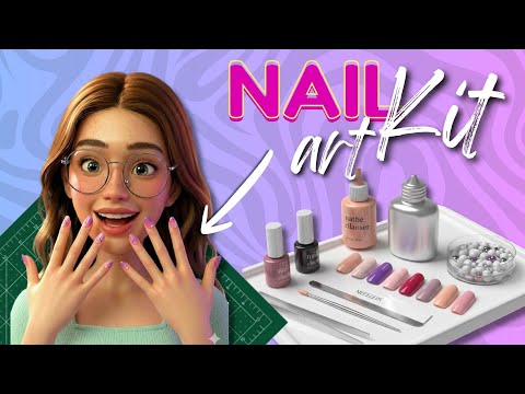 DIY Nail Art Kit | Easy Nail Art at Home for Beginners 💅🏻✨