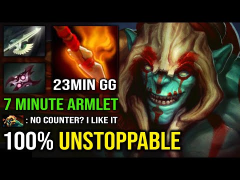 When Huskar Doesn't Have a Counter | WTF 1v5 Unstoppable EZ 23Min GG Crazy Burning DPS Dota 2