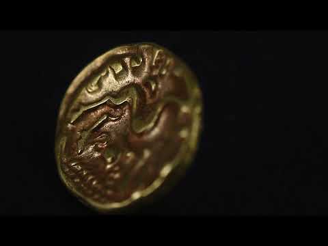 Coin, Ambiani, Stater, AU(55-58), Gold, Delestrée:242