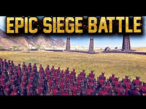 Epic Lord Of The Rings Siege Battle - Total War Rise Of Mordor