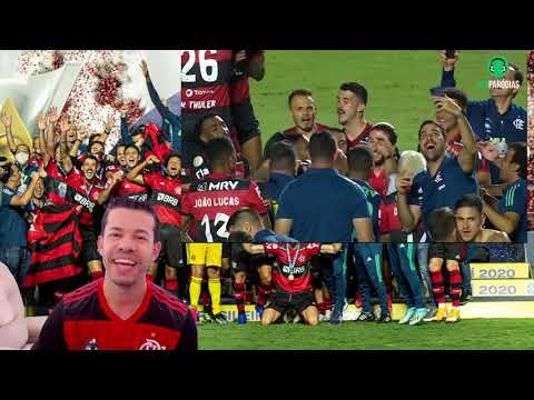 REACT FutParódias - FLAMENGO CAMPEÃO DO BRASILEIRÃO 2020 - Paródia Camisa do Flamengo  MC Meno K