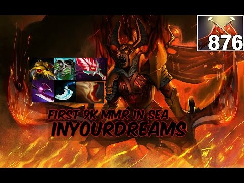 inYourdreaM - FIRST 9K MMR IN SEA DOTA 2 HIGHLIGHTS