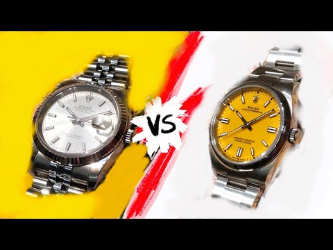 The Battle of Rolex: Datejust VS. Oyster Perpetual 36mm