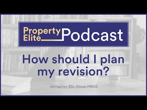 How should I plan my revision? -  RICS APC Lifeline