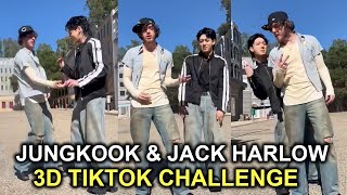 OMG Jungkook & Jack Harlow 3D Tiktok Dance Challenge & Behind The Scenes MV reaction bts taehyung