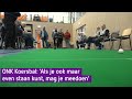Bijzondere sport: rollen met een bal die niet recht vooruit wil