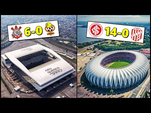 THE BIGGEST THROW IN THE HISTORY OF EACH STADIUM