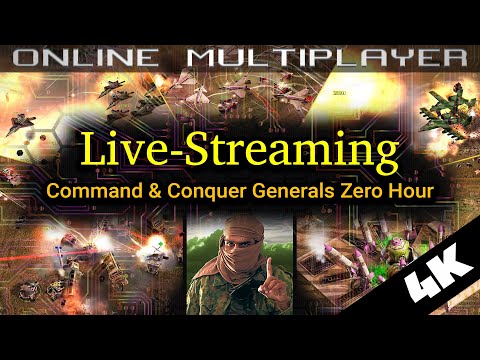Training for GoldFish's FFA Tournament & more 2v3v3 | C&C Generals Zero Hour