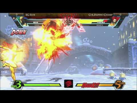 CC2013 UMvC3 - EG Floe (NOV-VER-HAW) vs coL.Filipino Champ (MAG-DRD-PHO)
