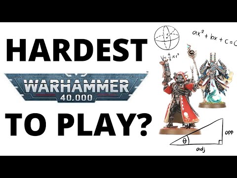 Most Complex Warhammer 40K Armies to Play In Game? My Top Three...