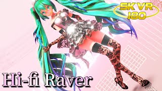 【MMD VR 5K 180】TDA Miku & Luca Hi-fi Raver "SAKURA" /Tda式ミクさん・ルカさんがレースドレスで「ハイファイレイヴァー」Ver."桜"
