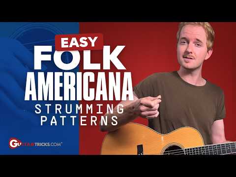Americana/Folk guitar beginner strumming patterns