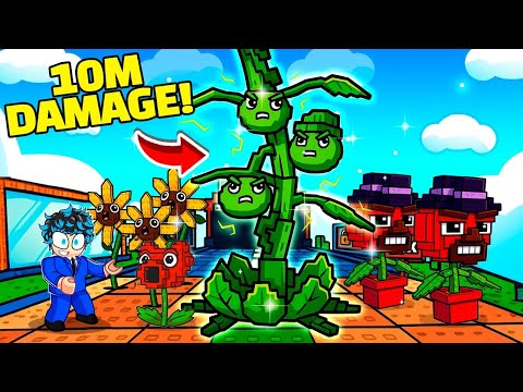Can I Grow A Plant With 10M Damage In Plants vs Brainrots