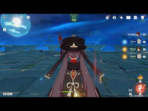 Hu Tao and Ganyu Team vs Stormterror Dvalin