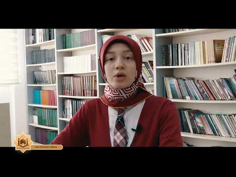 Mesazhe Ramazani / Ajnure Rufati - Nxënëse e medresesë "Isa Beu" - Paralelja e Vajzave në Gostivar